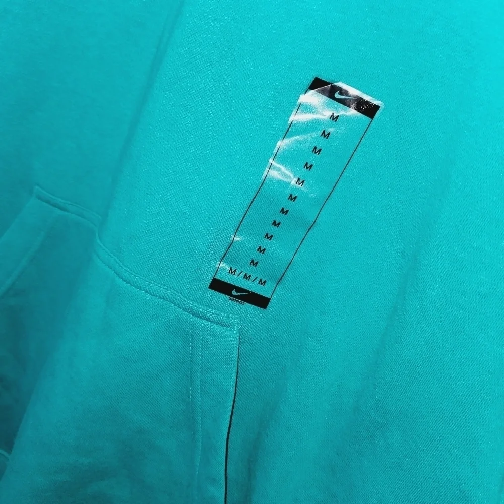 NIKE Short Sleeve Pullover Cowell Neck Sweatshirt - Picture 4 of 11